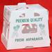 Corrugated plastic fresh produce box