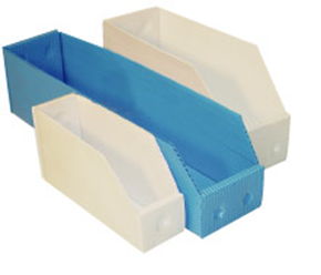 Picture for category Stock Sized Corrugated Plastic Boxes & Bins